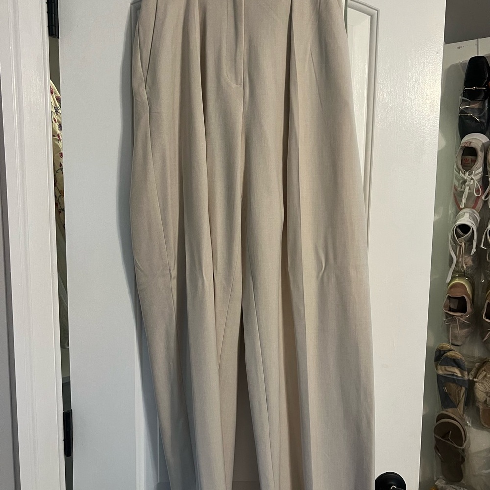 H&M Cream Trousers